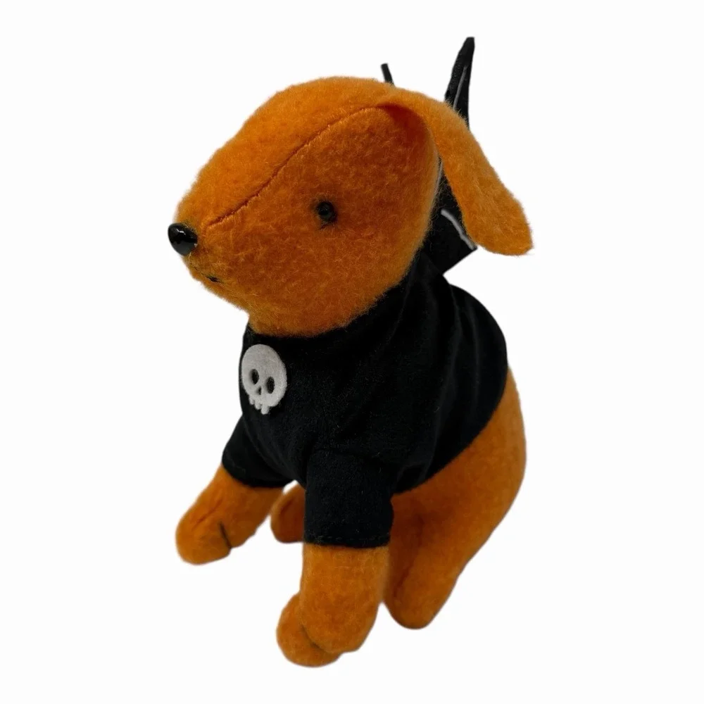 Halloween 2024 Fabric Dog Bat Costume Figurine Target Bullseye Halloween - Picture 2 of 5